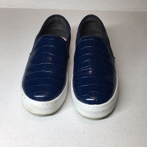 SamEdelman Slip-on Sneaker Loafer Style Faux Alligator/Crocodile Design Size 4M - Picture 1 of 12